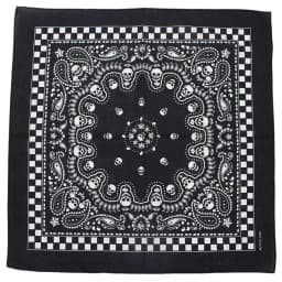 Skull Bandana Square Scarf 100% Cotton Square Handkerchief Hip Hop Sport Paisley Bicycle Head Scarf Woman Scarves For Neck