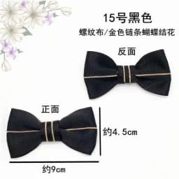 Women's single shoe Rhinestone bow cloth flower shoe surface decoration suede ladle shoes paste shoe repair accessories