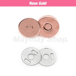 10sets/lot 10mm-18mm Magnetic Buttons Bags Magnet Automatic Adsorption Buckle Wallet Buttons Metal Thin Buttons Snaps With Tool