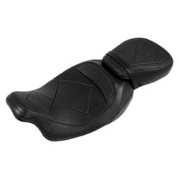 Motorcycle Two-Up Low Profile Seat For Harley Touring Street Glide Electra Glide Road King Classic Special CVO 2009-2022 2018