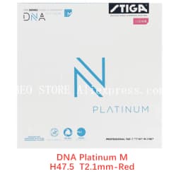 STIGA DNA Platinum M DNA Platinum H/S/XH Table Tennis Rubber Pips-in Limited Release Original STIGA DNA Ping Pong Sponge