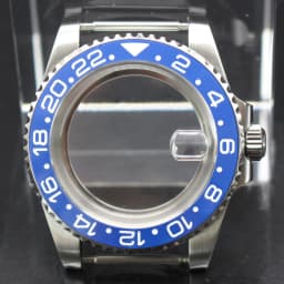 40mm Cases Men's Watch Ceramic Bezel Sapphire Glass Fit NH35 NH36 ETA 2824 Miyota 8215 Movement 28.5mm Dial Submariner Parts