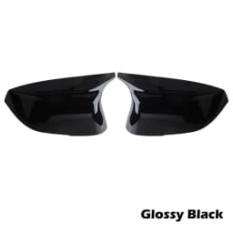 1 Pair Rearview Mirror Cover Replacement For Infiniti QX30 Q50 Q60 Q70 2014-2021 Black/Carbon Fiber Pattern Cap Car Accessories