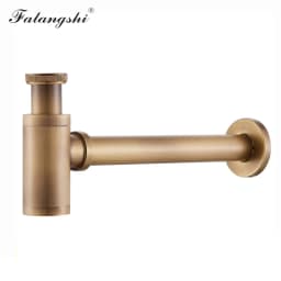 Bathroom Basin Sink Pop Up Drain Antique Brass Carved Waste Stopper Clic-clac Waterlet Vanity Sink Waste Drainer ZR2023