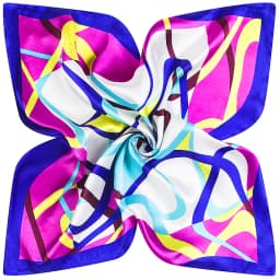 2022 Europe 60cm Spring New Versatile Women's Imitation Silk Business Leisure Small Scarf Occupation Small Square Towel