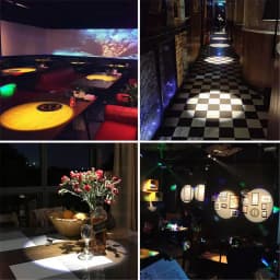 Theater Stage Zoom Spotlights, LED Focus Logo Projector Track Lights,Industrial Gobo Lights for Company Restaurant Store Wedding