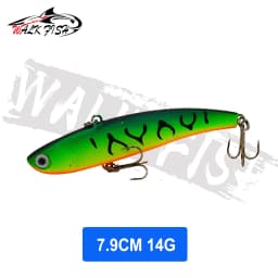 WALK FISH Sinking Vibration Fishing Lure 10g 14g 18g 22g Hard Bait Artificial VIB Winter Ice Fishing Pike Bait Tackle Isca Pech