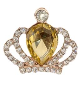 NEW 10Pcs Silver/Gold 22*30MM Alloy Crown Diamond DIY Jewelry Accessories For Rhinestone Handmade Wedding Decoration