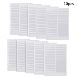 10 Pack 6 Sizes Invisible Ring Size Adjuster for Loose Rings Jewelry Guard Spacer Fitter Rings Sizer Tightener Tools