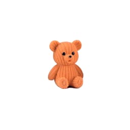 1Pcs Popular Plastic Teddy Bear Miniature Fairy Garden Easter Animal Figurines Party Gift Home Decoration Accessories