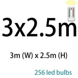 LED Curtain String Lights Christmas Fairy Lights Garland For New Year Home Patio Party Wedding Home Outdoor Decoration