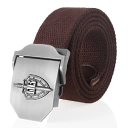 SupSindy Canvas Belt 3D Russian Border Guard Troop Metal Buckle Jeans Belts for Men CCCP Army Military Tactical Belts Male Strap