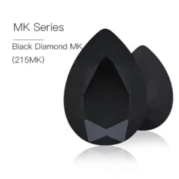 20 Pieces  Mocha Series Drop Rhinestones Glass Rhinestones Strass Crystal Pointback Rhinestones Glue on DIY Accessories