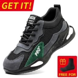 Safety Work Shoes Construction Men Outdoor Steel Toe Cap Shoes Men Puncture Proof High Quality Lightweight Safety Boots