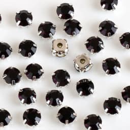 New 3mm 4mm 5mm 7mm 8mm Silver Claws Sew-on Round Rhinestones For Needlework DIY Glass Crystals Stones Clothes Wedding Dress