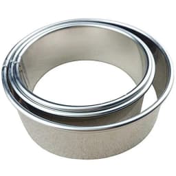 Large Stainless Steel Round Dumplings Wrappers Molds Set Cutter Maker Tools Round Cookie Pastry Wrapper Dough Cutting Food Tool