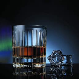 Rotating Whiskey Glass Old Fashioned Glass for Drinking Bourbon,Scotch,Cocktails or Tea,Whisky