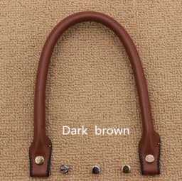 Hand strap Luggage Bags accessories Leather Handle DIY Women's Lady Handbag Length 32cm and 42cm Multicolor 1 pair/lot
