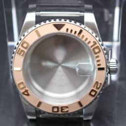 40mm Cases Men's Watch Ceramic Bezel Sapphire Glass Fit NH35 NH36 ETA 2824 Miyota 8215 Movement 28.5mm Dial Submariner Parts