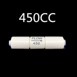 RO Water System Waste Water Flow Regulater Restrictor 1/4" OD Hose Reverse Osmosis Quick Pipe Fittiing 300CC 450CC 800CC 1500CC