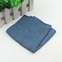 Solid Soft Microsuede Handkerchiefs Woven White Pink Red Blue Pocket Square Mens Casual Square Pockets Handkerchief Towels