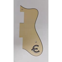 Feiman-Custom Parts for US Epi ES335 Dot Guitar Pickguard, Scratch Plate, E Logo, Various Colors are Available