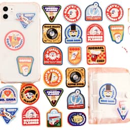 46 pcs/box Retro cartoon time Decorative Ins Sticker Scrapbooking Label Diary Stationery Album Phone Journal Planner