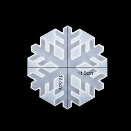 New Christmas Multi Shapes Snowflake Pendant Silicone Mold Hanging Epoxy Resin Mould For DIY Christmas Tree Decor Jewelry Making