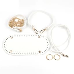1Set Handmade Handbag Bag Set Leather Bag Bottoms With Hardware Package Accessories HandBag Shloulder Straps DIY Women Backpack