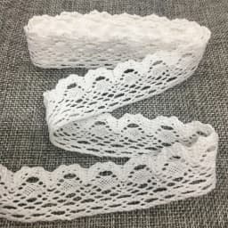 5Yards 1-6cm Crocheted Webbing Cotton Lace Trims for Handmade DIY Sewing Garments Accessories Wedding Deco Gift Floral Packing