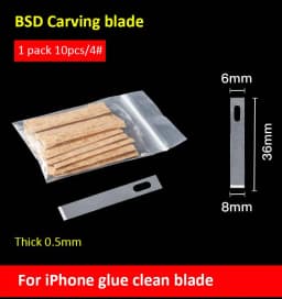 936 Soldering iron Heating Blade For Mobile phone Back Cover Glass Glue Remove Tool Mainboard Glue Fingerprint IC repair Tool