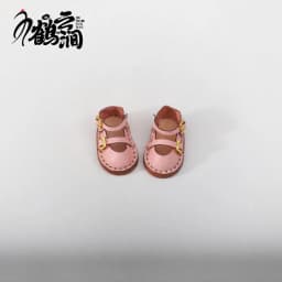 Mini Leather Shoes 1/6 1/8 1/12 OB11 Blyths Ob22 Ob24 Doll Shoes Double Shoes Shoes Toy Accessories 3.0 * 1.8cm