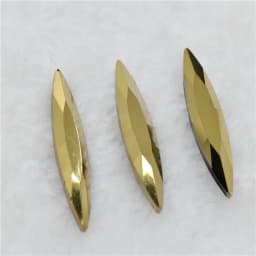 Navette Glass Crystal Pointback Color Rhinestone Strass Stones Clothing Crafts Jewelry Making 10mmX35mm 10mmx48mm 30pcs