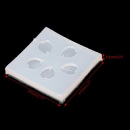Silicone Mold Cherry Blossom Petal Pendant Mold For DIY Handwork Jewelry Finding Making Tools