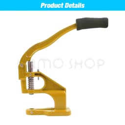 Hand Punch Press Machine Metal Dies Mold For Double Cap Rivets Snap Eyelet Grommet Buttons Tools Leathercraft Handmade Supplies