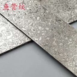 1piece Industrial Grade Damascus Steel Billet - Heat Treated Forging & Grinding Sandwich Steel Billet for Knife Manufacturing