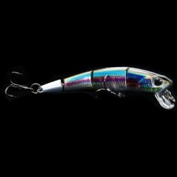 1PCS 7cm 6g Sinking Wobblers 4 Segments Fishing Lures Swimbait Hard Bait Fishing Tackle For Bass Isca Crankbait