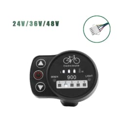 KT Ebike LCD Led Display Kuteng 24V 36V 48V Lcd3 Lcd8h Led 880 LCD7 Electric Bicycle Bike Display for Electric Bike Kit