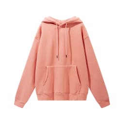 ZODF New Winter Men Basic Thick Fleece 345gsm Hoodies Casual Loose Hip Hop Unisex Hooded Sweatshirt Pullovers Tracksuits HY0010