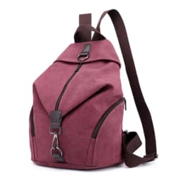 Fashion Canvas Female Backpack Multifuction Casual Backpack For Teenager Girls 2024 New Summer Women Large Capacity Shoulder Bag