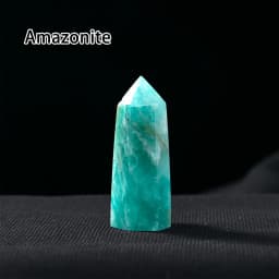 36 colours Crystal Hexagonal Prism Natural Rose Quartz Wand Energy Amethyst Tower Home Furnishing Decoration