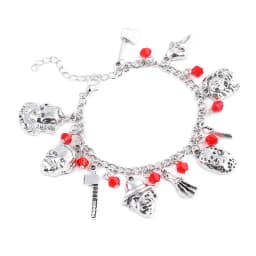 TV show Friends Charms Bracelet Central Perk Coffee Time Pendant Bangles Bracelets for Women Men Jewelry Gift