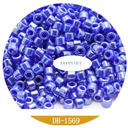 Japan Miyuki Delica Beads DB-1562 18-Color Solid Color Pearly Lustre Series 5G Beads for Jewelry Making