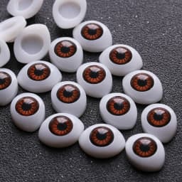 20PCS Plastic Safety Eyes for DIY Toy Eyes Handmade Doll Animal Toy Puppet Making Dinosaur Eyes DIY Craft Accessories