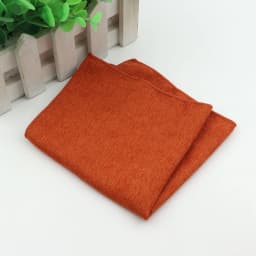Solid Soft Microsuede Handkerchiefs Woven White Pink Red Blue Pocket Square Mens Casual Square Pockets Handkerchief Towels
