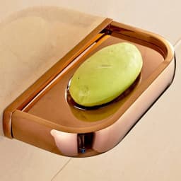 Rose Gold Double Towel Bars Bathroom Towel Ring Wall Mounted Bathroom Accessories Towel Rack Towel Ring Toilet Brush Soap Holder