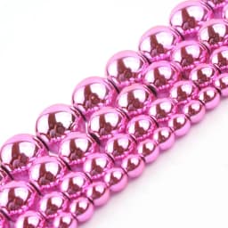 46 Style Natural Stone Bead Gold Silver Color Hematite Round Faceted Beads For Jewellery Making Bracelet Necklace 15'' Strands
