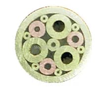 6mm Mosaic Pin Rivets for Knife Handle Screw Brass Mosaics Rivets Nail Steel Tube More Design Exquisite Style Length 90mm