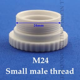 5~300pcs Faucet Adapter Interface Internal And External Thread Plastic Interface Bubbler Connector Shower Nozzle Connector