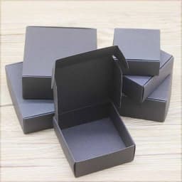 10pcs DIY HANDMADE Multi Size Paper Gifts Boxes Kraft Blank Candy Wedding Cake Package Kraft Home Party Supplies Box Package